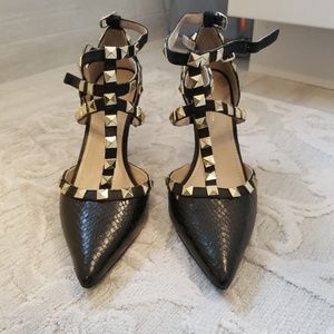 BCBG studded heels